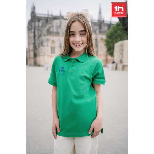 Przejdź do produktu THC ADAM KIDS. Bawełniana koszulka polo z krótkim rękawem dla dzieci (unisex) 30173