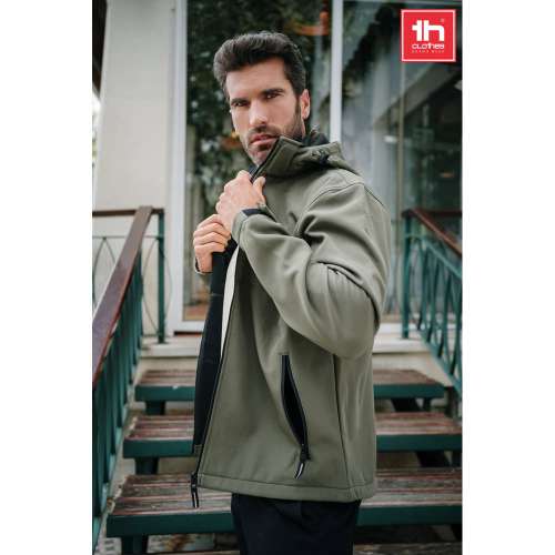 Przejdź do produktu THC ZAGREB. Męska kurtka softshell z poliestru i elastanu 30180