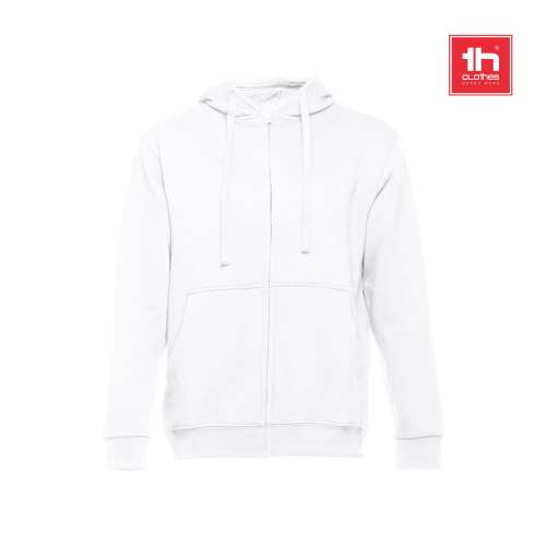 Przejdź do produktu THC AMSTERDAM WH. Męska bluza z kapturem i pełnym zamkiem 30256