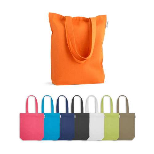 Przejdź do produktu MERIDA. Torba z bawełny (50%), bawełny z recyklingu (30%) i poliester (20% rPET) (220 g/ m²) 92326