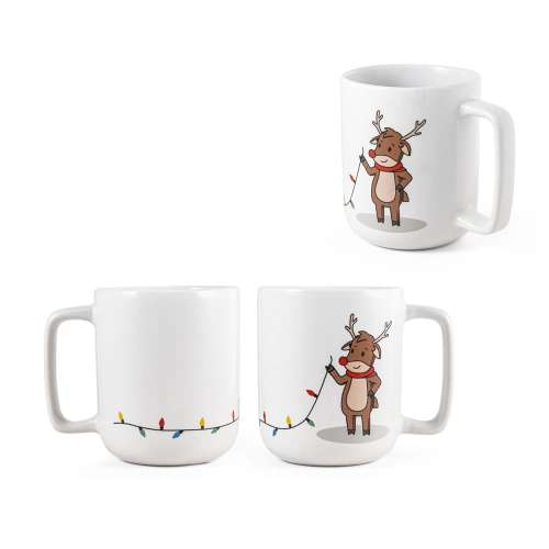Przejdź do produktu REINDEER. Kubek z nadrukiem świątecznym 330 ml 94282