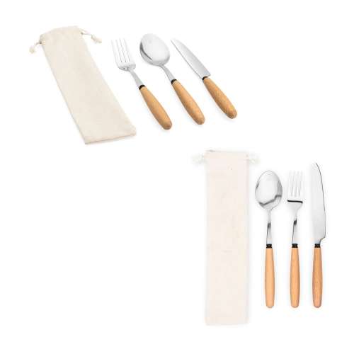 Przejdź do produktu BOULUD. 3-częściowy zestaw z drewna akacjowego 94292