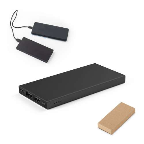 Przejdź do produktu DOROTHY 5. Power bank 5.000 mAh wykonany w aluminium pochodzącego z recyklingu (100% rAL 97164