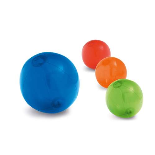 Przejdź do produktu PECONIC. Nadmuchiwana piłka plażowa z półprzezroczystego PVC 98219