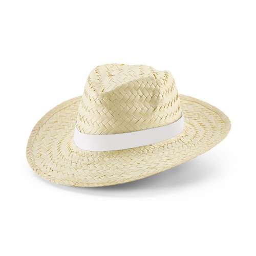 Przejdź do produktu EDWARD RIB. Natural straw hat with sublimated ribbon 99085