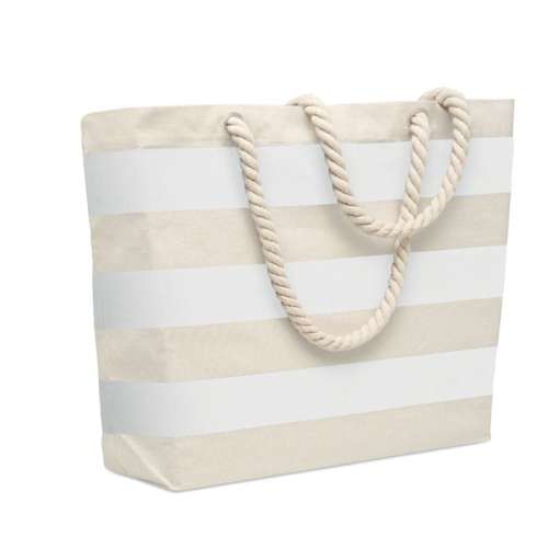 Przejdź do produktu Torba plażowa bawełna 220gr/m² HEAVEN STRIPE MO2126-06