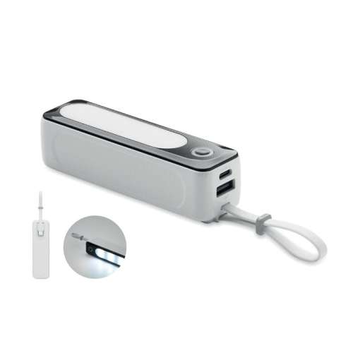 Przejdź do produktu Power bank 5000 mAh z COB POWLIGHT MO2178-06