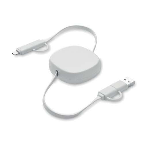 Przejdź do produktu Zwijany kabel ładujący o mocy 6 LINEA MO2425-06