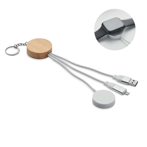 Przejdź do produktu Brelok z kablem 4 w 1 60W BULE MO2451-06