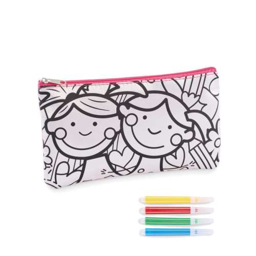 Przejdź do produktu Piórnik z flamastrami KIDDO MO2505-11
