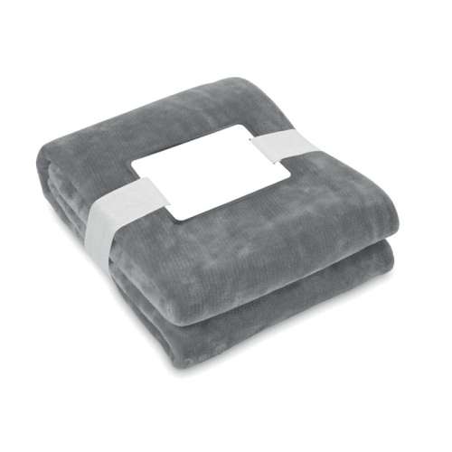 Przejdź do produktu Koc polarowy RPET 280 gr/m² LOGAN MO6804-15