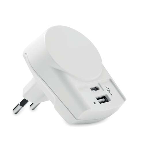 Przejdź do produktu Ładowarka Euro USB (AC) 27W EURO USB CHARGER A/C MO6883-06