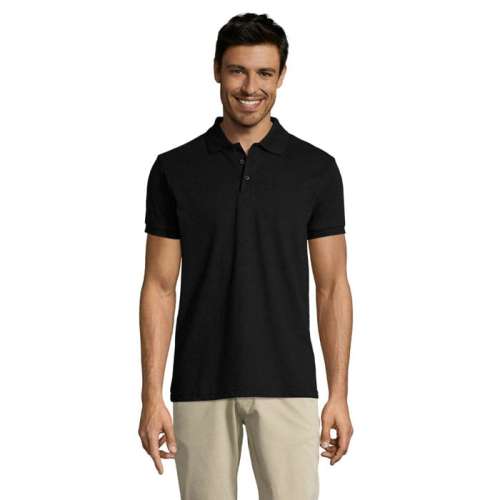 Przejdź do produktu PRIME Męskie polo 200g PRIME MEN S00571-BK-L