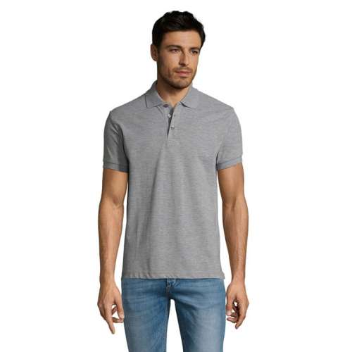 Przejdź do produktu PRIME Męskie polo 200g PRIME MEN S00571-GY-L