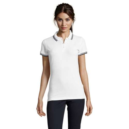 Przejdź do produktu PASADENA damskie polo 200g PASADENA WOMEN S00578-NW-L