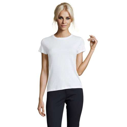 Przejdź do produktu REGENT Damski T-Shirt 150g REGENT WOMEN S01825-WH-L