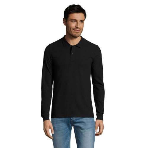 Przejdź do produktu PERFECT LSL MĘSKA POLO 180 PERFECT LSL MEN S02087-BK-L