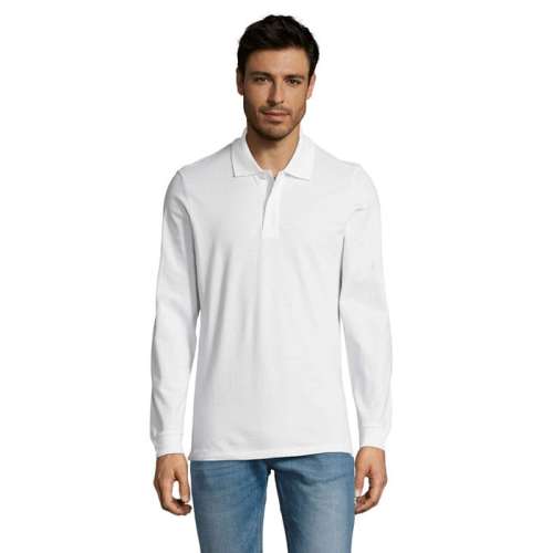 Przejdź do produktu PERFECT LSL MĘSKA POLO 180 PERFECT LSL MEN S02087-WH-L