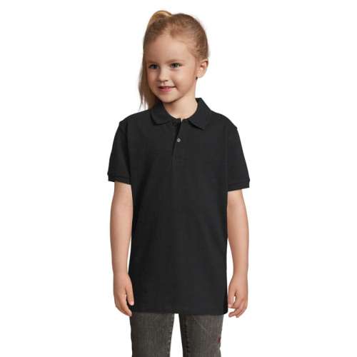 Przejdź do produktu PERFECT Dziecięce POLO 180g PERFECT KIDS S02948-BK-L