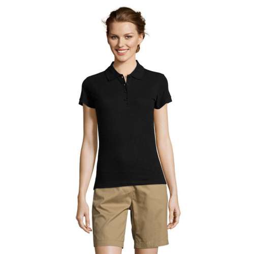 Przejdź do produktu PEOPLE Damskie POLO 210g PEOPLE S11310-BK-L