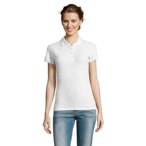 Przejdź do produktu PEOPLE Damskie POLO 210g PEOPLE S11310-WH-L