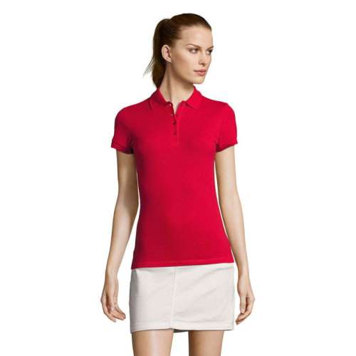 Przejdź do produktu PASSION Damskie POLO 170g PASSION S11338-RD-L