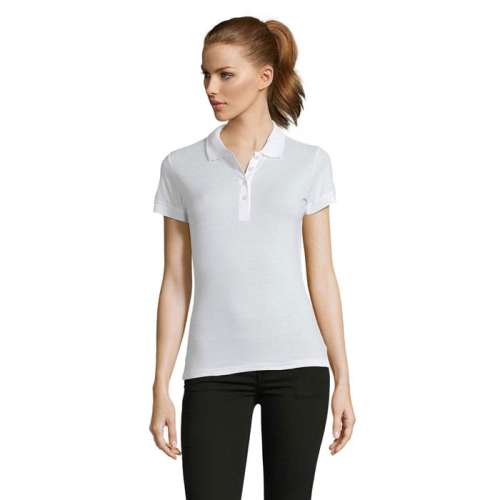 Przejdź do produktu PASSION Damskie POLO 170g PASSION S11338-WH-L