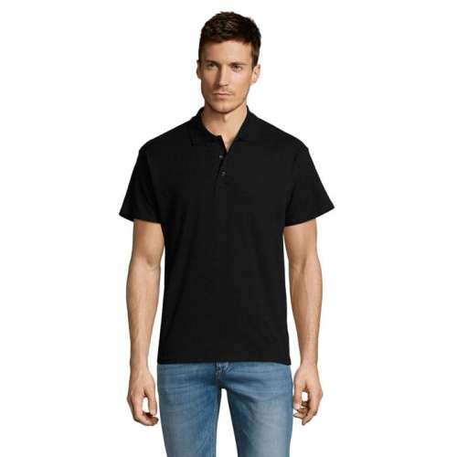 Przejdź do produktu SUMMER II MEN polo 170g SUMMER II S11342-BK-L