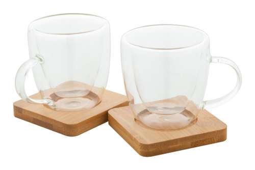 Przejdź do produktu Szklany Zestaw Do Espresso / Filiżanki Mocaboo Ap812427