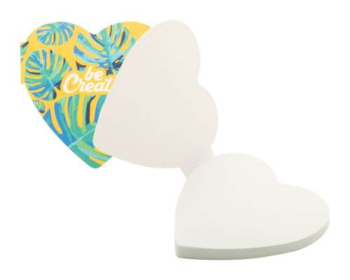 Przejdź do produktu Personalizowany Notatnik Z Kartkami Samoprzylepnymi Creastick Heart Ap716759