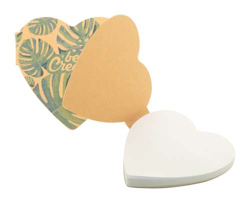 Przejdź do produktu Personalizowany Notatnik Z Kartkami Samoprzylepnymi Creastick Heart Eco Ap716764