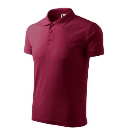 Przejdź do produktu Pique Polo 203 Koszulka polo męska garnet M2-2038615
