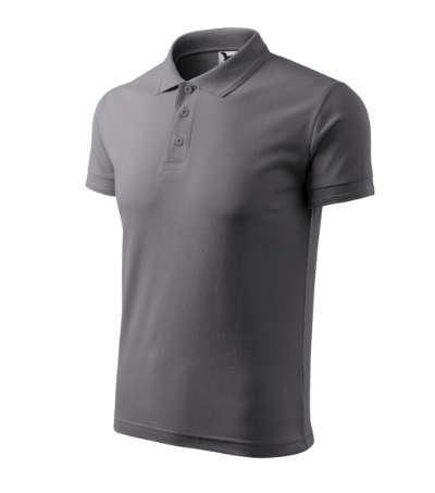 Przejdź do produktu Pique Polo 203 Koszulka polo męska stalowy M2-2033615