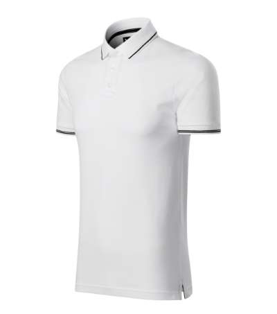 Przejdź do produktu Perfection plain 251 Koszulka polo męska biały M2-2510015