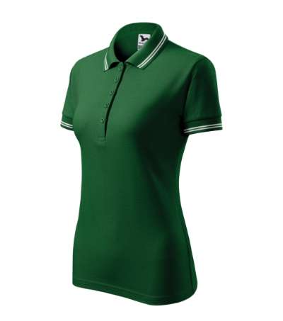 Przejdź do produktu Urban 220 Koszulka polo damska zieleń butelkowa M2-2200615