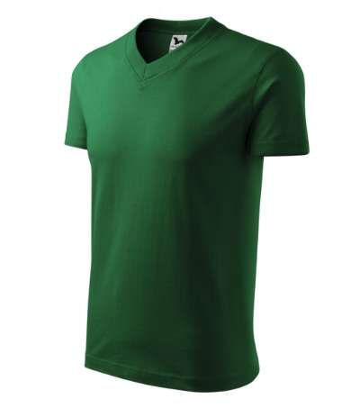 Przejdź do produktu V-neck 102 Koszulka unisex zieleń butelkowa M2-1020615