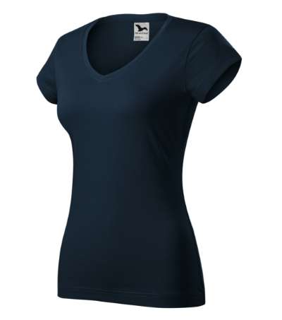 Przejdź do produktu Fit V-neck 162 Koszulka damska granatowy M2-1620215
