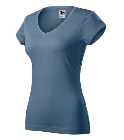 Przejdź do produktu Fit V-neck 162 Koszulka damska denim M2-1626015
