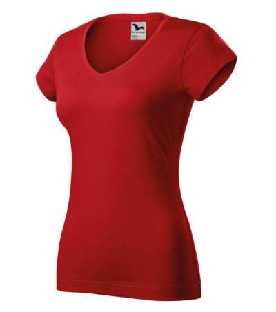 Przejdź do produktu Fit V-neck 162 Koszulka damska czerwony M2-1620715