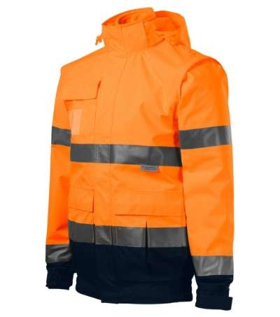 Przejdź do produktu HV Guard 4 in 1 5V2 Kurtka unisex fluorescencyjny pomarańczowy M2-5V29815