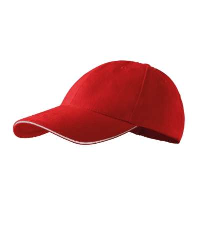 Przejdź do produktu Sandwich 6P 306 Czapka unisex czerwony nastawialna M2-3060700