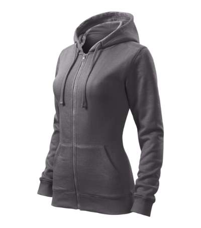 Przejdź do produktu Trendy Zipper 411 Bluza damska stalowy M2-4113615