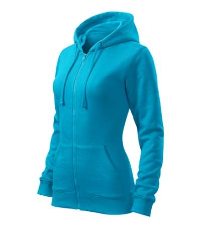 Przejdź do produktu Trendy Zipper 411 Bluza damska turkus M2-4114415