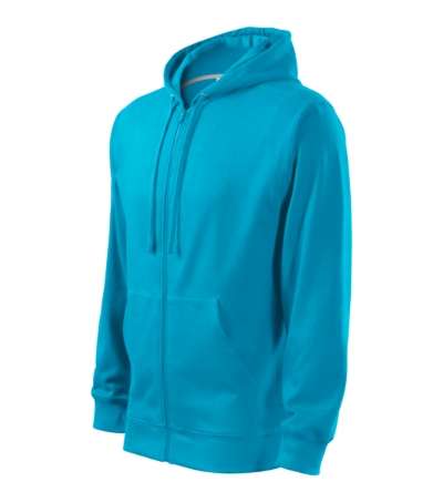 Przejdź do produktu Trendy Zipper 410 Bluza męska turkus M2-4104415