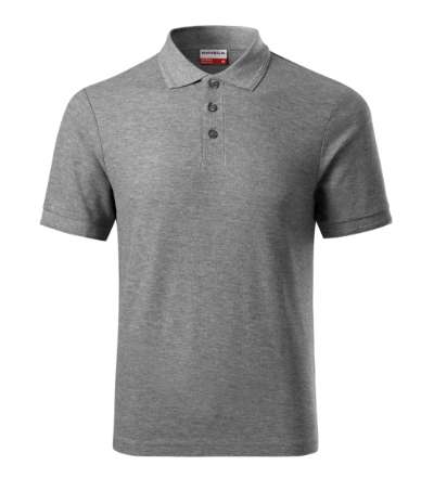 Przejdź do produktu Reserve R22 Koszulka polo męska ciemnoszary melanż M2-R221215