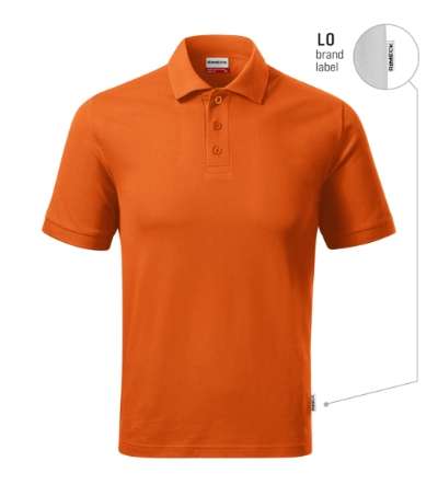 Przejdź do produktu Resist Heavy Polo R20 Koszulka polo męska pomarańczowy 11 (brand label) M2-R20LO15
