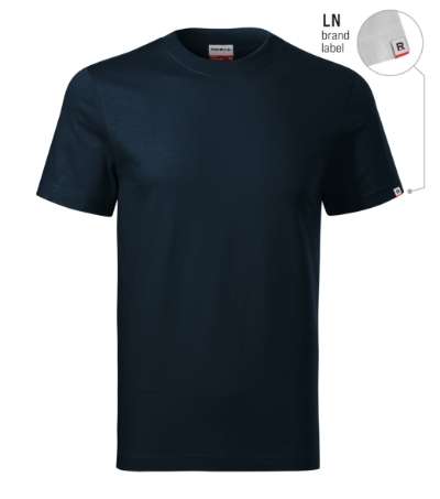 Przejdź do produktu Base R06 Koszulka unisex granatowy 02 (brand label) M2-R06LN15