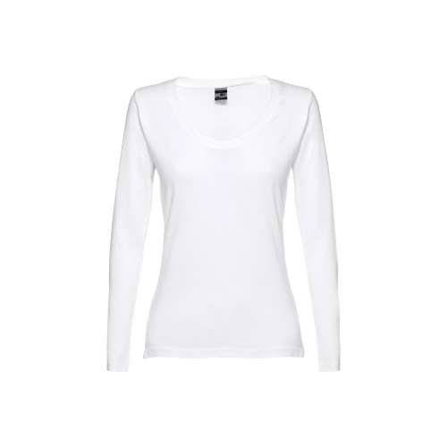 Przejdź do produktu THC BUCHAREST WOMEN WH II. T-shirt damski z długim rękawem taliowany 11165