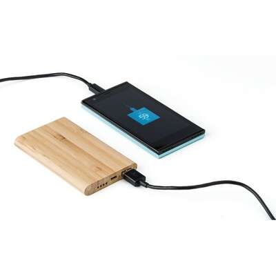 Przejdź do produktu Bambusowy power bank 4000 mAh V0339-16