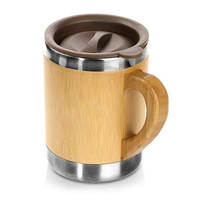 Przejdź do produktu Bambusowy kubek termiczny 300 ml | Kol V0846-17